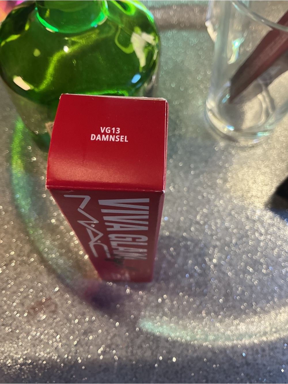 MAC Cosmetics Viva Glam VG13 Damsnel Packaging - Red